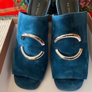 Via Spiga Suede Dress Shoe